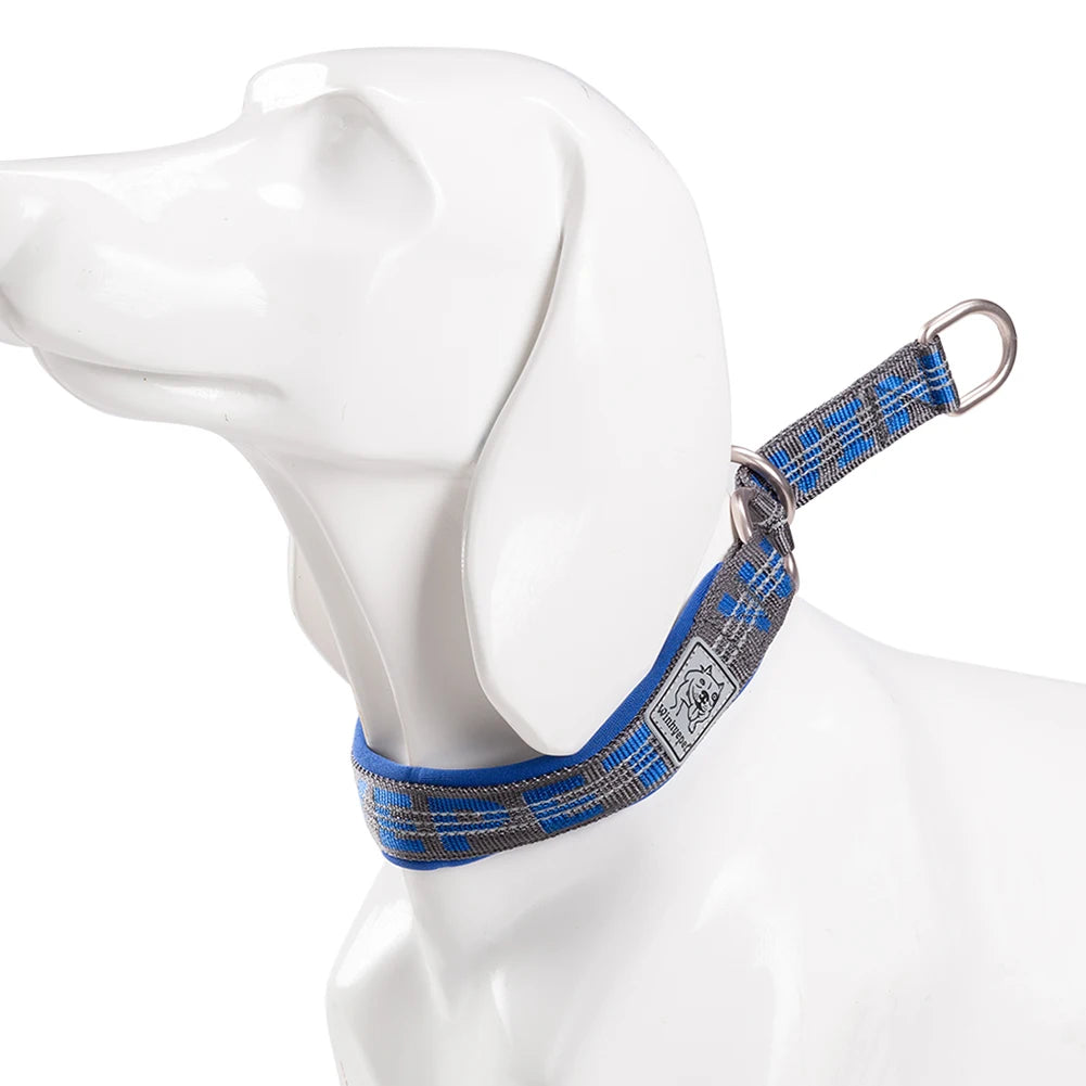 TRUELOVE Pet Collar Nylon Webbing P-chain Explosion-proof Neoprene Padding Pets Running Training Large Medium Small Dogs YC1851