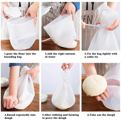 Reusable Silicone Dough Kneading Bag
