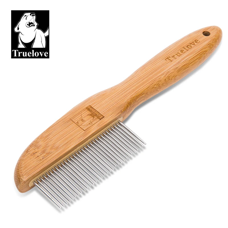 Truelove 31 Steel Needles Pet Comb Ergonomic Handle Mmassage Fur Open the Knot Cat and Dog Groomer Competition Vacation TLK22131
