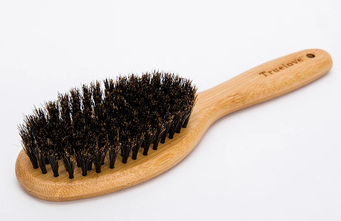 Truelove Bristles Hair Brush Pet Comb Natural Original Bamboo for Cat and Dog Massage Grooming Small Medium Large TLK21131