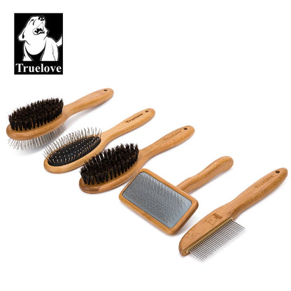 Truelove 31 Steel Needles Pet Comb Ergonomic Handle Mmassage Fur Open the Knot Cat and Dog Groomer Competition Vacation TLK22131