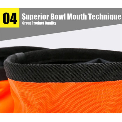 Truelove Collapsible 2 Way Use Dog Bowl Double for Food Mat Travel Waterproof Foldable Running Walking Hiking Camping TLT2351