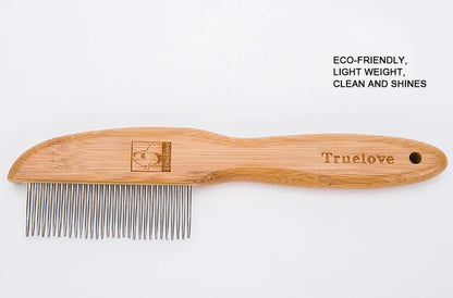 Truelove 31 Steel Needles Pet Comb Ergonomic Handle Mmassage Fur Open the Knot Cat and Dog Groomer Competition Vacation TLK22131