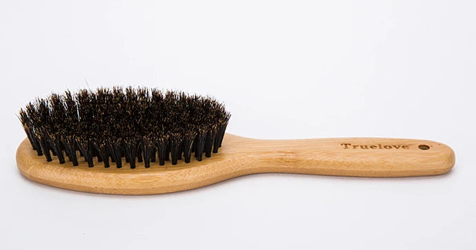 Truelove Bristles Hair Brush Pet Comb Natural Original Bamboo for Cat and Dog Massage Grooming Small Medium Large TLK21131