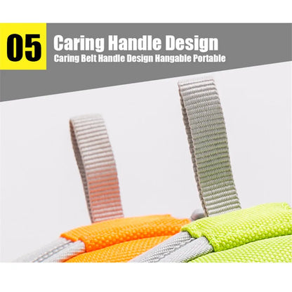 Truelove Collapsible 2 Way Use Dog Bowl Double for Food Mat Travel Waterproof Foldable Running Walking Hiking Camping TLT2351
