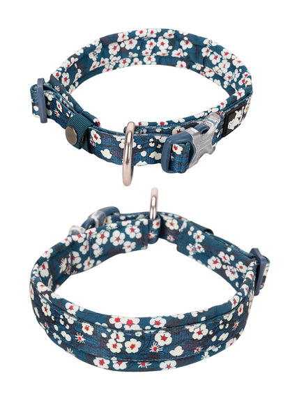 Truelove Floral Pet Collar Best Padded Comfort Cushion Camouflage Small Medium and Large Dogs and Pets Running Outdoors TLC5273