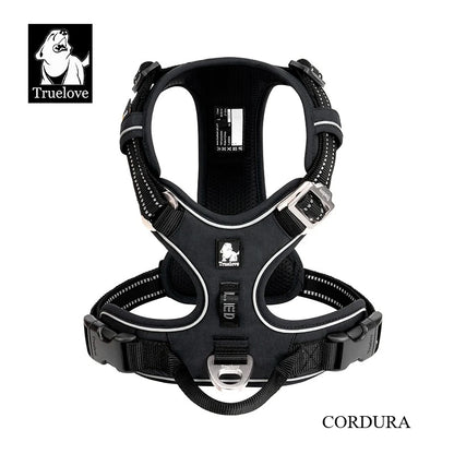 Truelove New Pet Harness Premium Anti Pull Reflective Light Up Nylon Breathable Adjustable Dog Harness Training Vest TLH5657