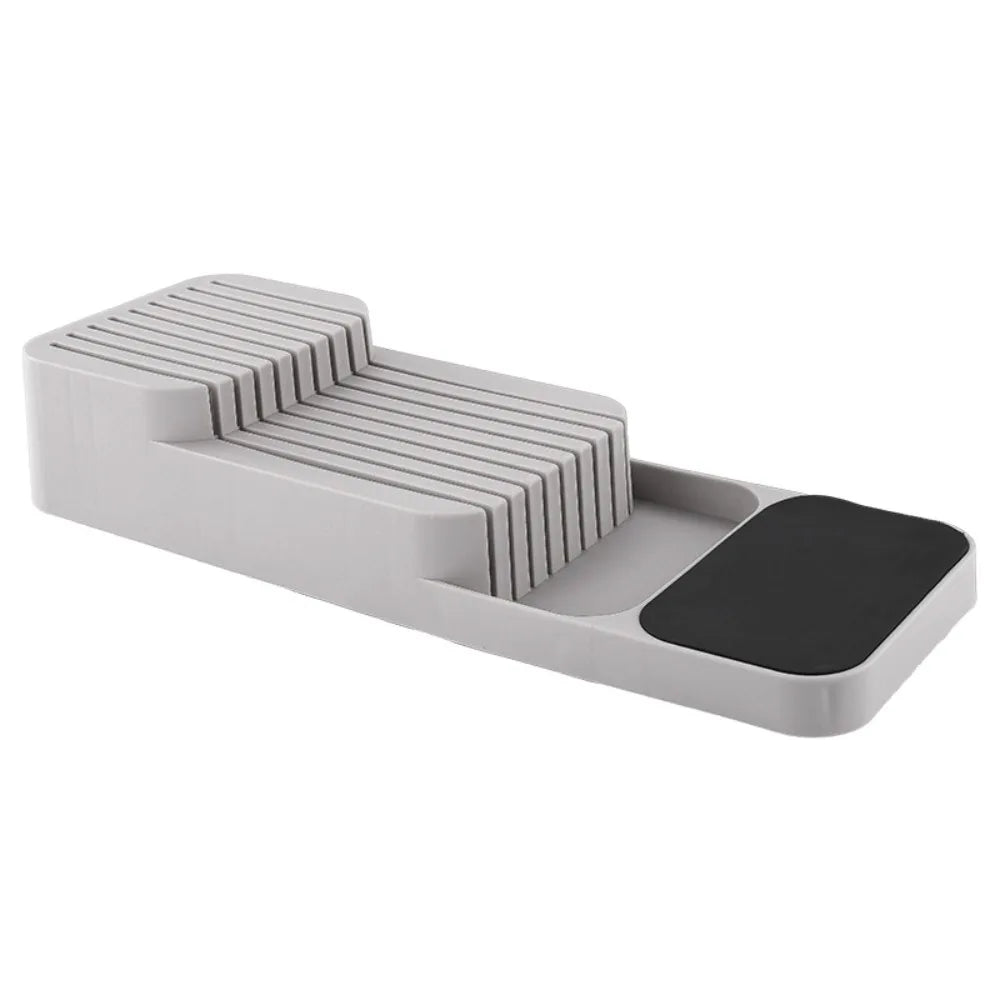 In-Drawer Knife Storage Organizer