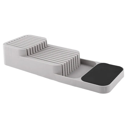 In-Drawer Knife Storage Organizer