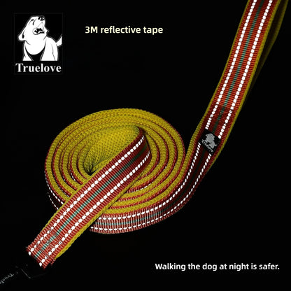 Truelove Pet Leash 200CM Comfort Sandwich Dog Leash Soft Padded Breathable No Pull Pet Lead Durable Reflective Rope TLL2112