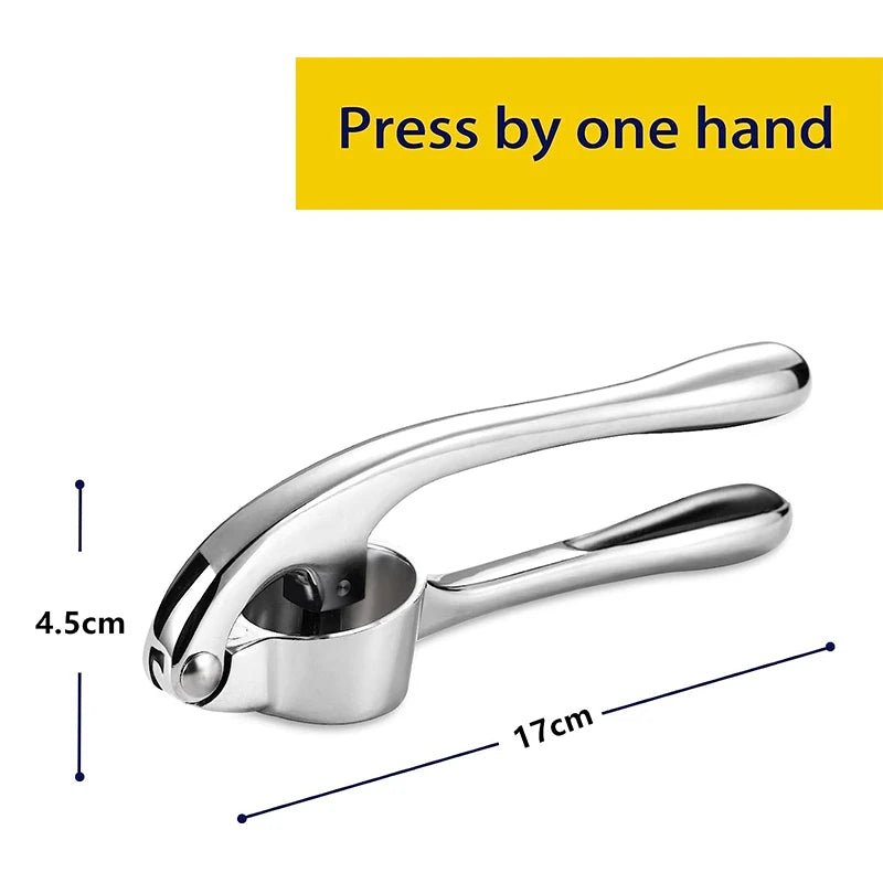 Easy-Squeeze Garlic Press & Mincer