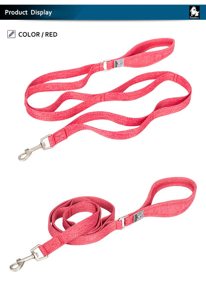 Truelove Eco-Friendly Dog Rope Leash Recycled Materials Quick Release Breathable Comfortable Polyester Dog Walking TLL3073
