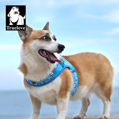 Truelove Easy to Take-on Dog Harness Soft Material Fashion Design Adjustable Reflective Pet Har TLH3013 TLH30131