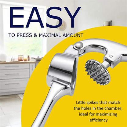 Easy-Squeeze Garlic Press & Mincer