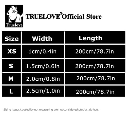 Truelove Pet Leash 200CM Comfort Sandwich Dog Leash Soft Padded Breathable No Pull Pet Lead Durable Reflective Rope TLL2112