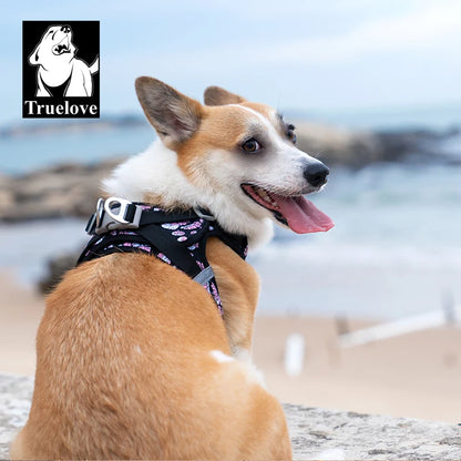 Truelove Easy to Take-on Dog Harness Soft Material Fashion Design Adjustable Reflective Pet Har TLH3013 TLH30131
