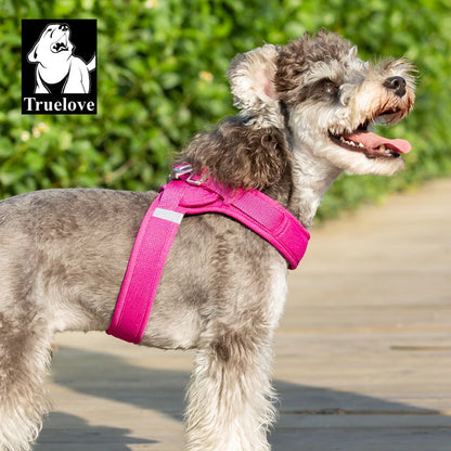 Truelove Easy to Take-on Dog Harness Soft Material Fashion Design Adjustable Reflective Pet Har TLH3013 TLH30131