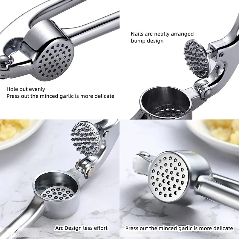 Easy-Squeeze Garlic Press & Mincer