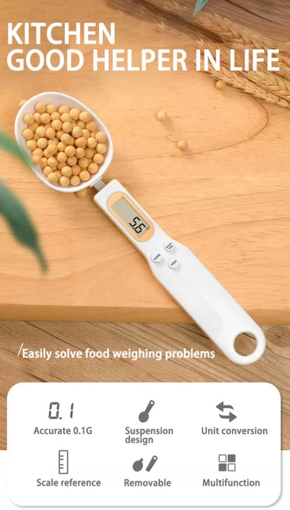 Digital Kitchen Measuring Spoon Scale