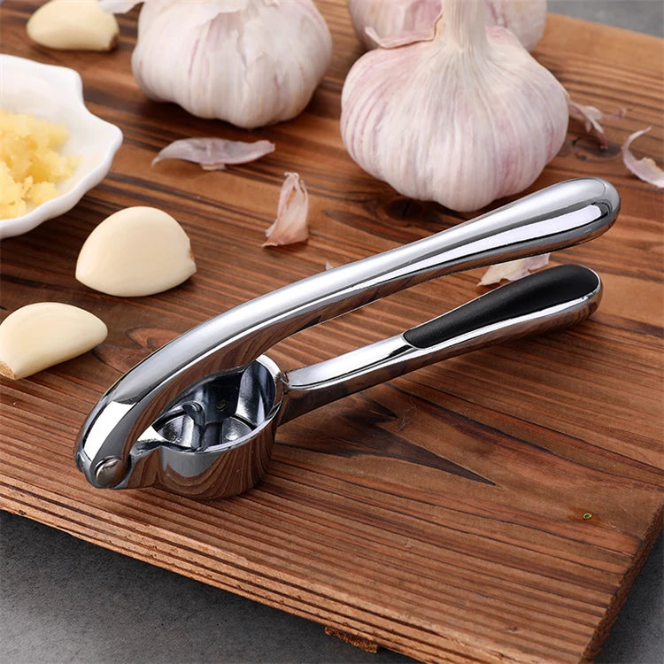 Easy-Squeeze Garlic Press & Mincer
