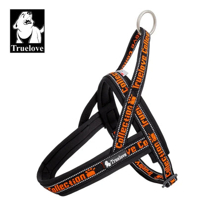 Truelove Pet Harness Neoprene Padded No Pull Dog Harness Pet Supplies 3M Reflective Strips Padded Dog Harness Vest TLH58121