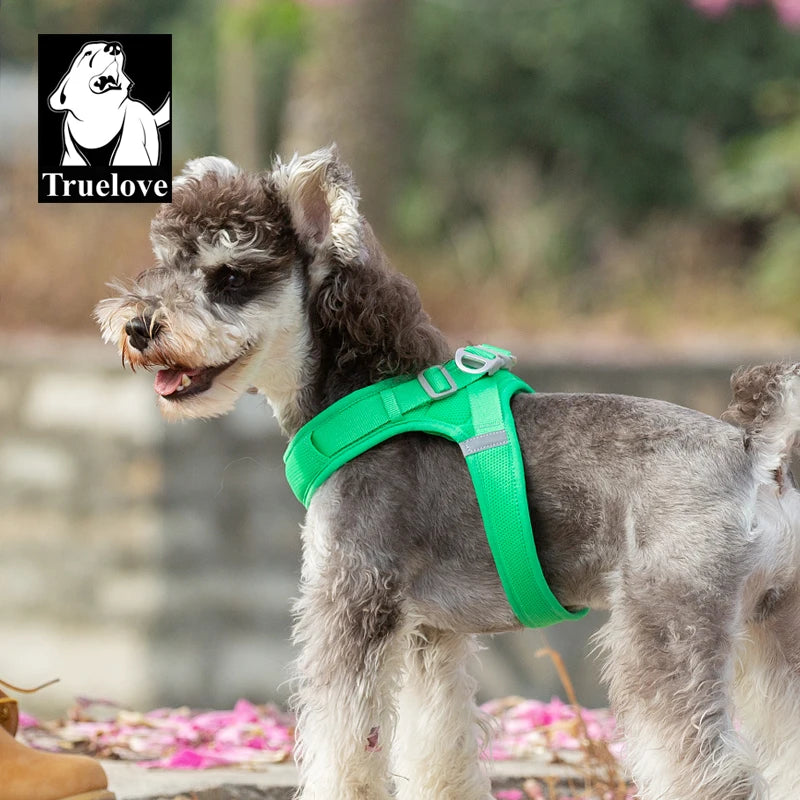 Truelove Easy to Take-on Dog Harness Soft Material Fashion Design Adjustable Reflective Pet Har TLH3013 TLH30131