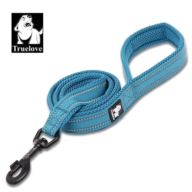 Truelove Pet Leash 200CM Comfort Sandwich Dog Leash Soft Padded Breathable No Pull Pet Lead Durable Reflective Rope TLL2112