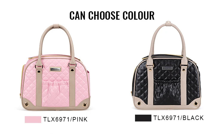 Truelove Fashion Pet Carrier Handbag Out of Portable Bag Space Cabin Hug Cat Dog Artifacts Out Bag Backpack Pet Box Cage TLX6971