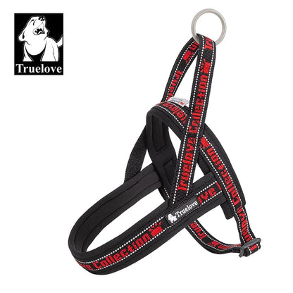 Truelove Pet Harness Neoprene Padded No Pull Dog Harness Pet Supplies 3M Reflective Strips Padded Dog Harness Vest TLH58121