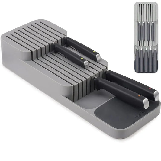 In-Drawer Knife Storage Organizer