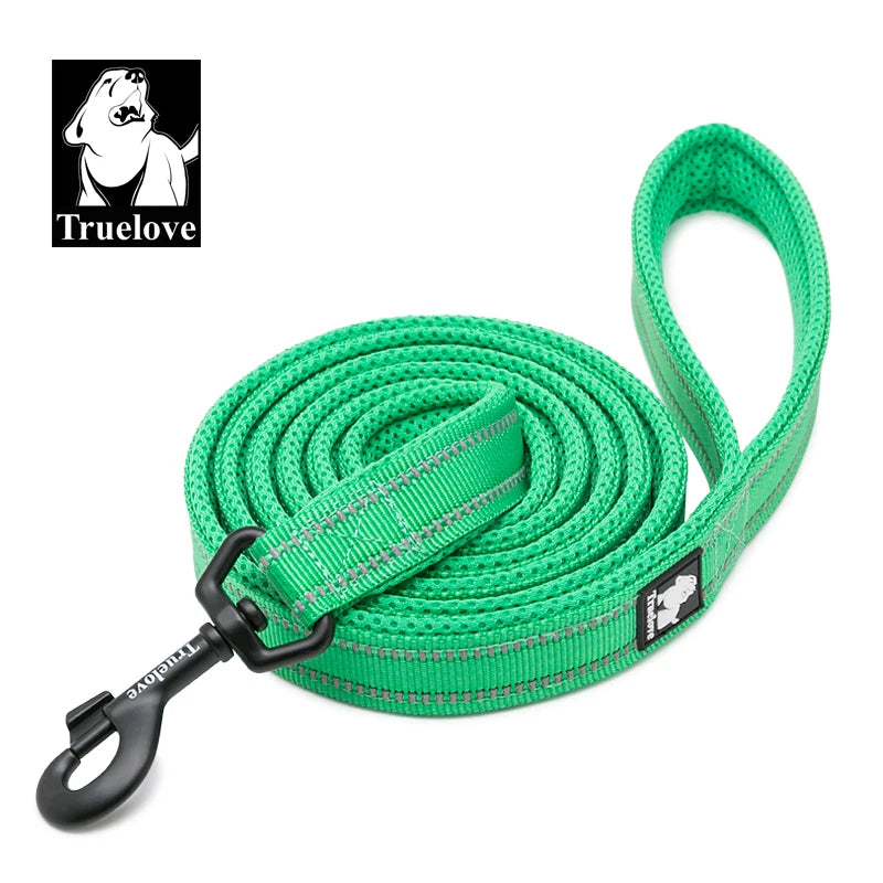 Truelove Pet Leash 200CM Comfort Sandwich Dog Leash Soft Padded Breathable No Pull Pet Lead Durable Reflective Rope TLL2112