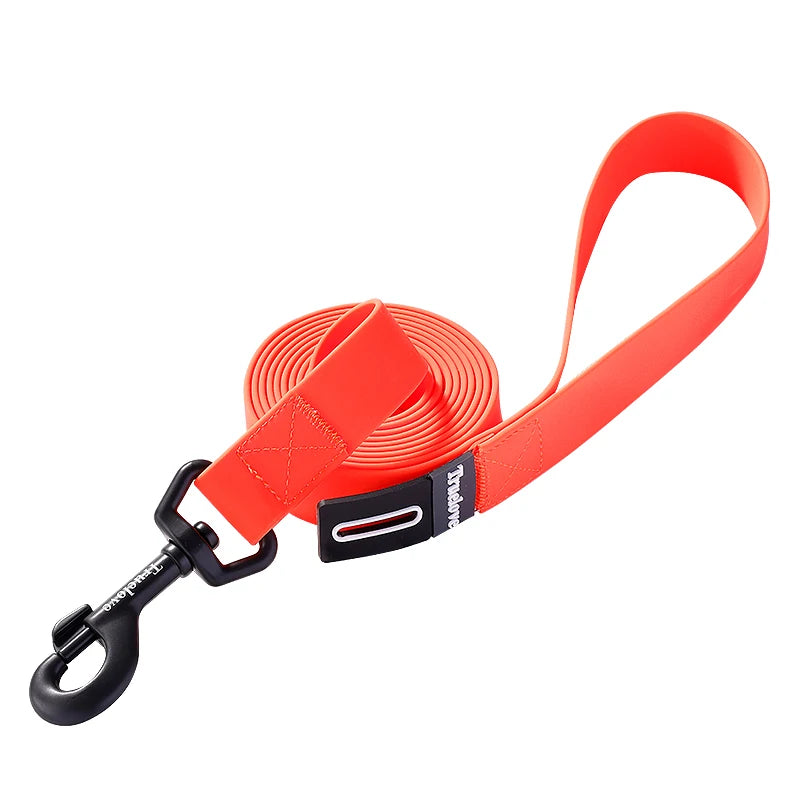 Truelove Pet Leash Waterproof Odor Proof Easy Grip Durable Lightweight Premium Coated ATBC-PVC Dog Lead Fast Clasp TLL3211