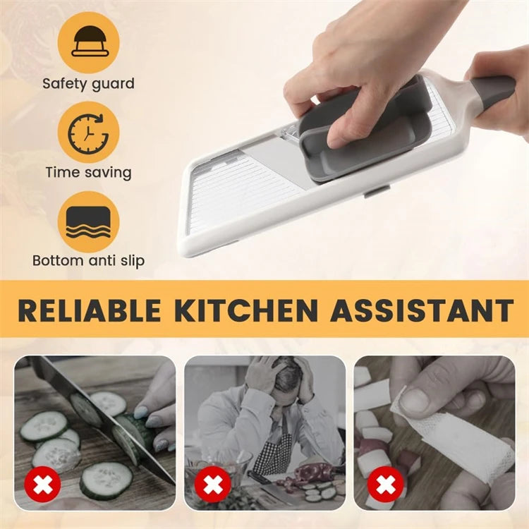 Adjustable Handheld Mandoline Slicer