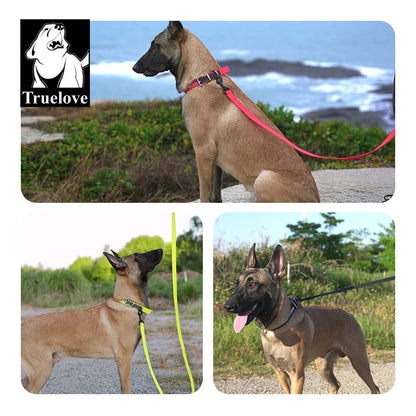 Truelove Pet Leash Waterproof Odor Proof Easy Grip Durable Lightweight Premium Coated ATBC-PVC Dog Lead Fast Clasp TLL3211
