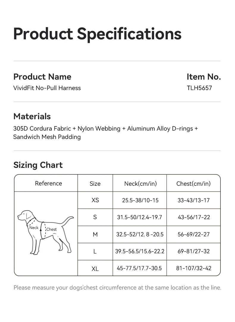 Truelove New Pet Harness Premium Anti Pull Reflective Light Up Nylon Breathable Adjustable Dog Harness Training Vest TLH5657