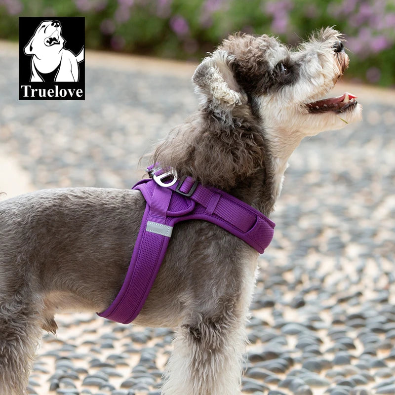 Truelove Easy to Take-on Dog Harness Soft Material Fashion Design Adjustable Reflective Pet Har TLH3013 TLH30131