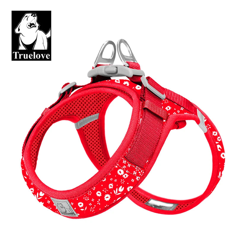 Truelove Easy to Take-on Dog Harness Soft Material Fashion Design Adjustable Reflective Pet Har TLH3013 TLH30131