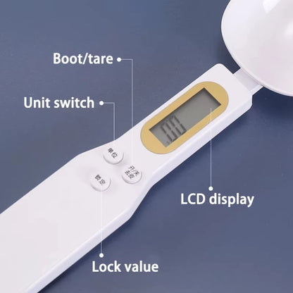 Digital Kitchen Measuring Spoon Scale