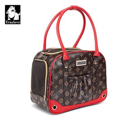 Truelove Fashion Pet Carrier Handbag Out of Portable Bag Space Cabin Hug Cat Dog Artifacts Out Bag Backpack Pet Box Cage TLX6971