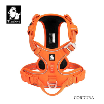 Truelove New Pet Harness Premium Anti Pull Reflective Light Up Nylon Breathable Adjustable Dog Harness Training Vest TLH5657