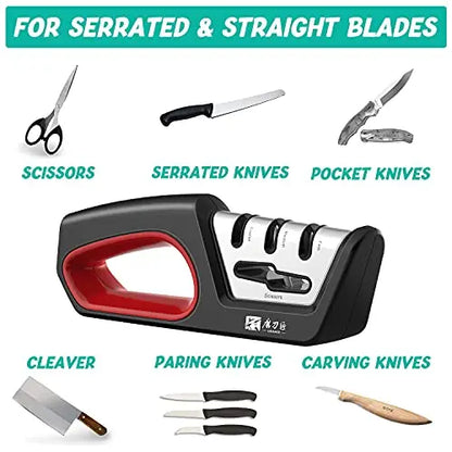 4-in-1 Knife & Scissor Sharpener