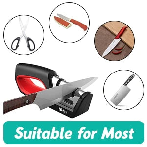 4-in-1 Knife & Scissor Sharpener