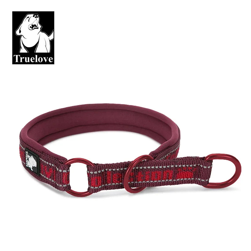 Truelove P-Chain Nylon Pet Collar Adjustable Reflective SBR Neoprene Pull-resistant Explosion-proof Dog and Cat Travel TLC5371