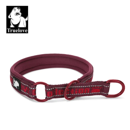 Truelove P-Chain Nylon Pet Collar Adjustable Reflective SBR Neoprene Pull-resistant Explosion-proof Dog and Cat Travel TLC5371
