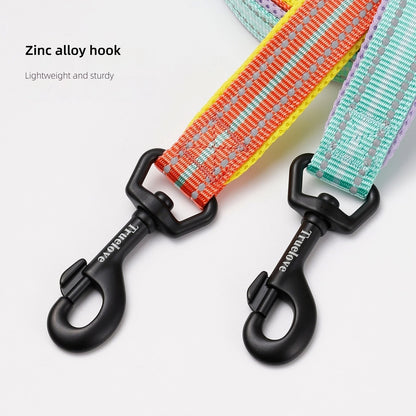 Truelove Pet Leash 200CM Comfort Sandwich Dog Leash Soft Padded Breathable No Pull Pet Lead Durable Reflective Rope TLL2112