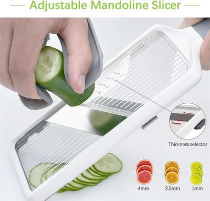 Adjustable Handheld Mandoline Slicer