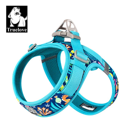 Truelove Easy to Take-on Dog Harness Soft Material Fashion Design Adjustable Reflective Pet Har TLH3013 TLH30131