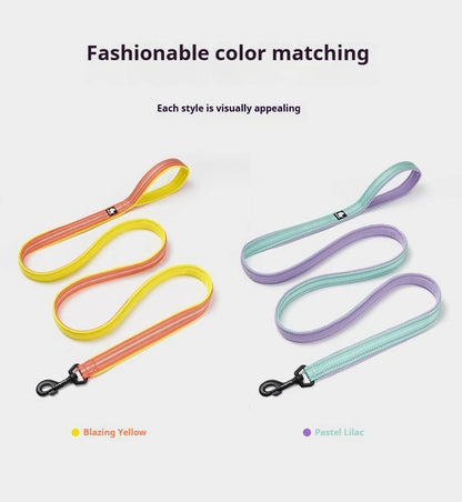 Truelove Pet Leash 200CM Comfort Sandwich Dog Leash Soft Padded Breathable No Pull Pet Lead Durable Reflective Rope TLL2112
