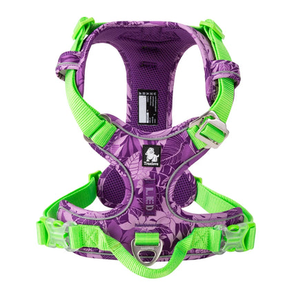 Truelove New Pet Harness Premium Anti Pull Reflective Light Up Nylon Breathable Adjustable Dog Harness Training Vest TLH5657
