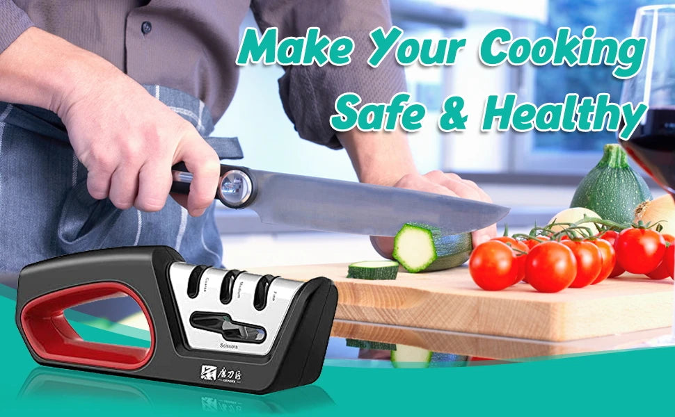 4-in-1 Knife & Scissor Sharpener
